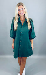 Buttoned-Up Babe Dress