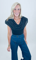 Drape Expectations Top