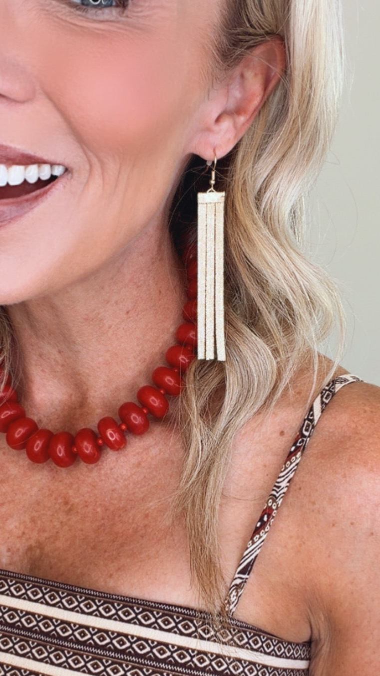 Straight Up Earring
