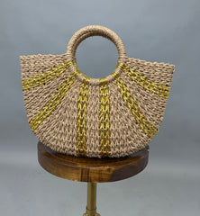 Sparta Straw Tote