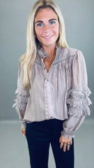 Boheme Belle Blouse (mocha)