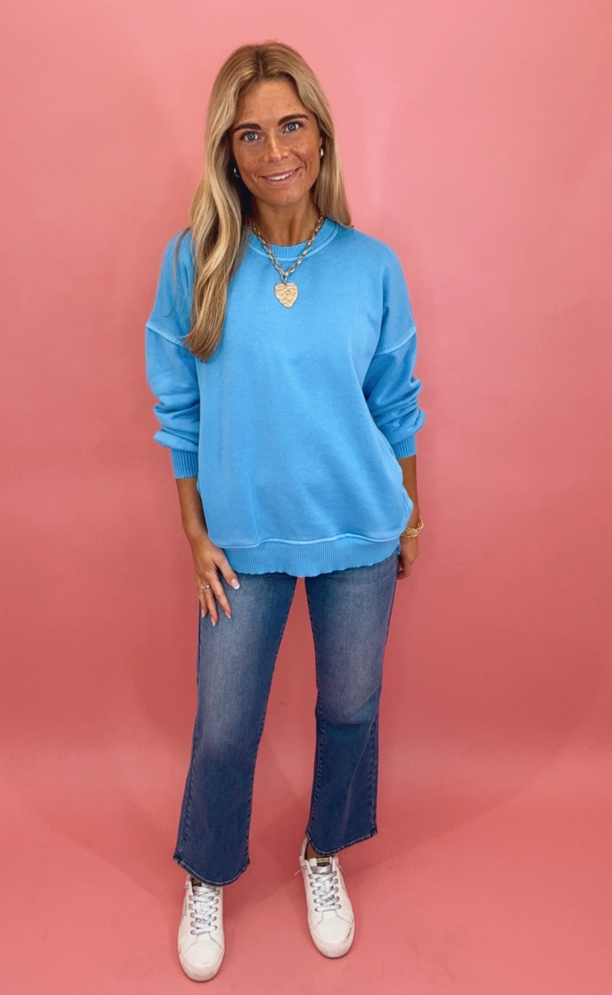 Blue Skies Ahead Top