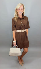 Pembroke Dress (brown)