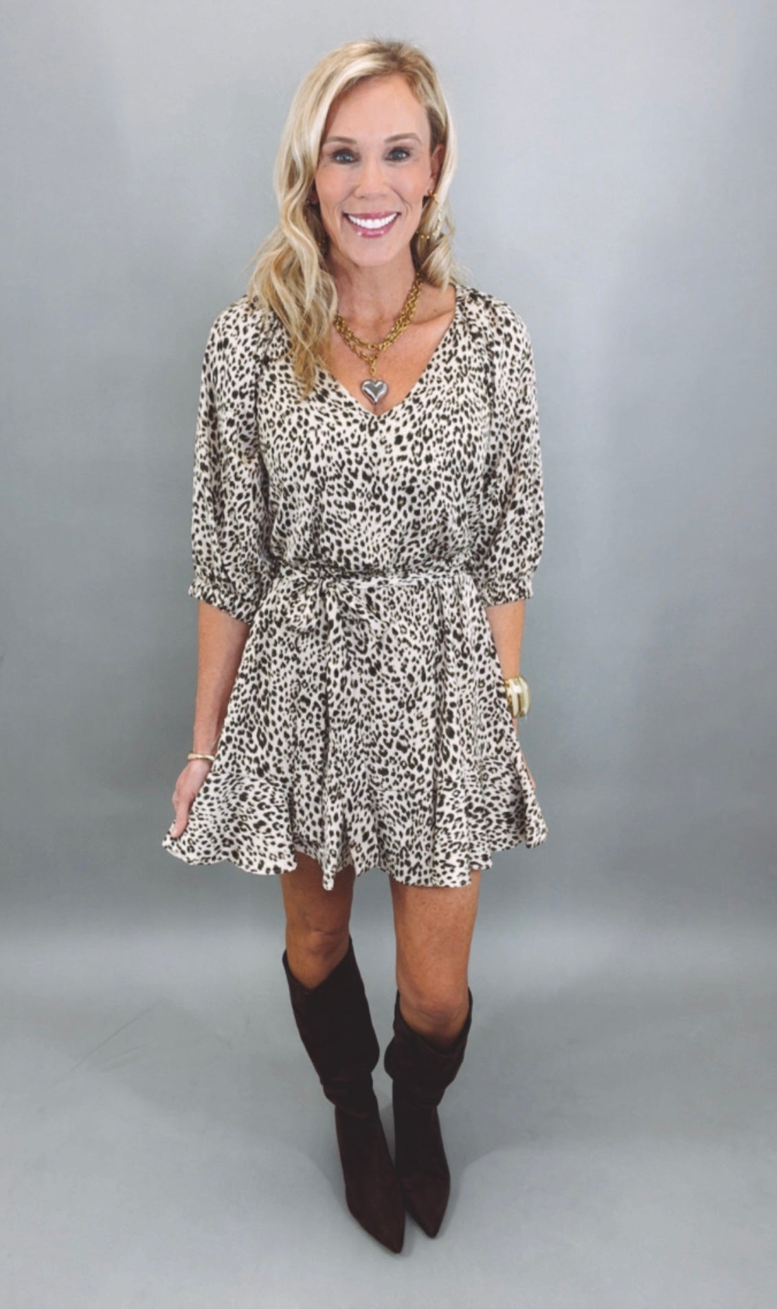 Cheetah Charm Dress