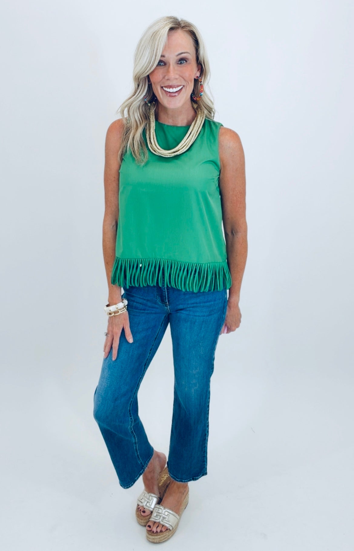 Fringe Benefits Top (green)