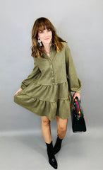 Aspen Dress (olive)