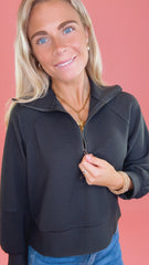 Off Duty Zip Pullover