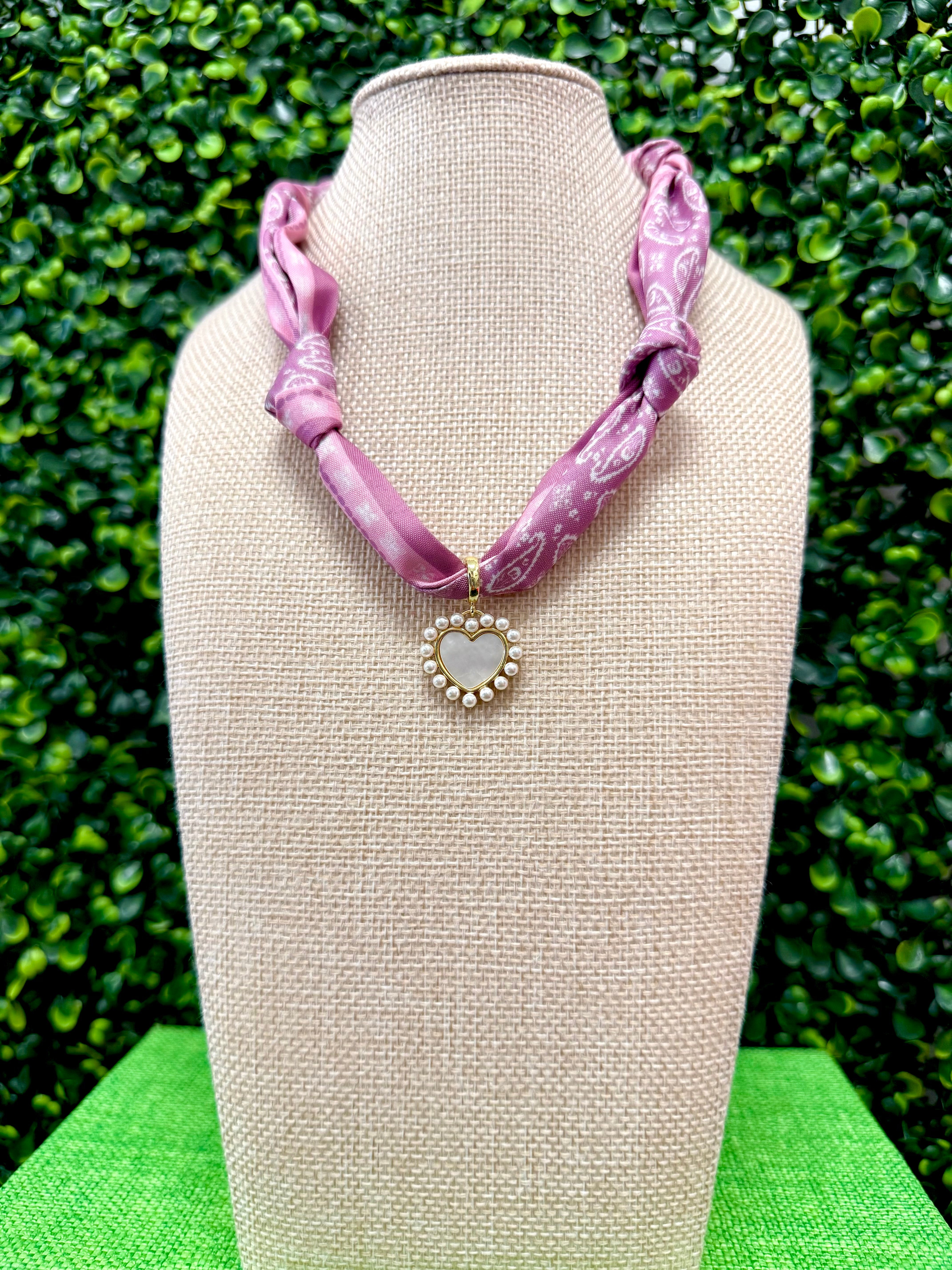 Bandana Belle Scarf Necklace