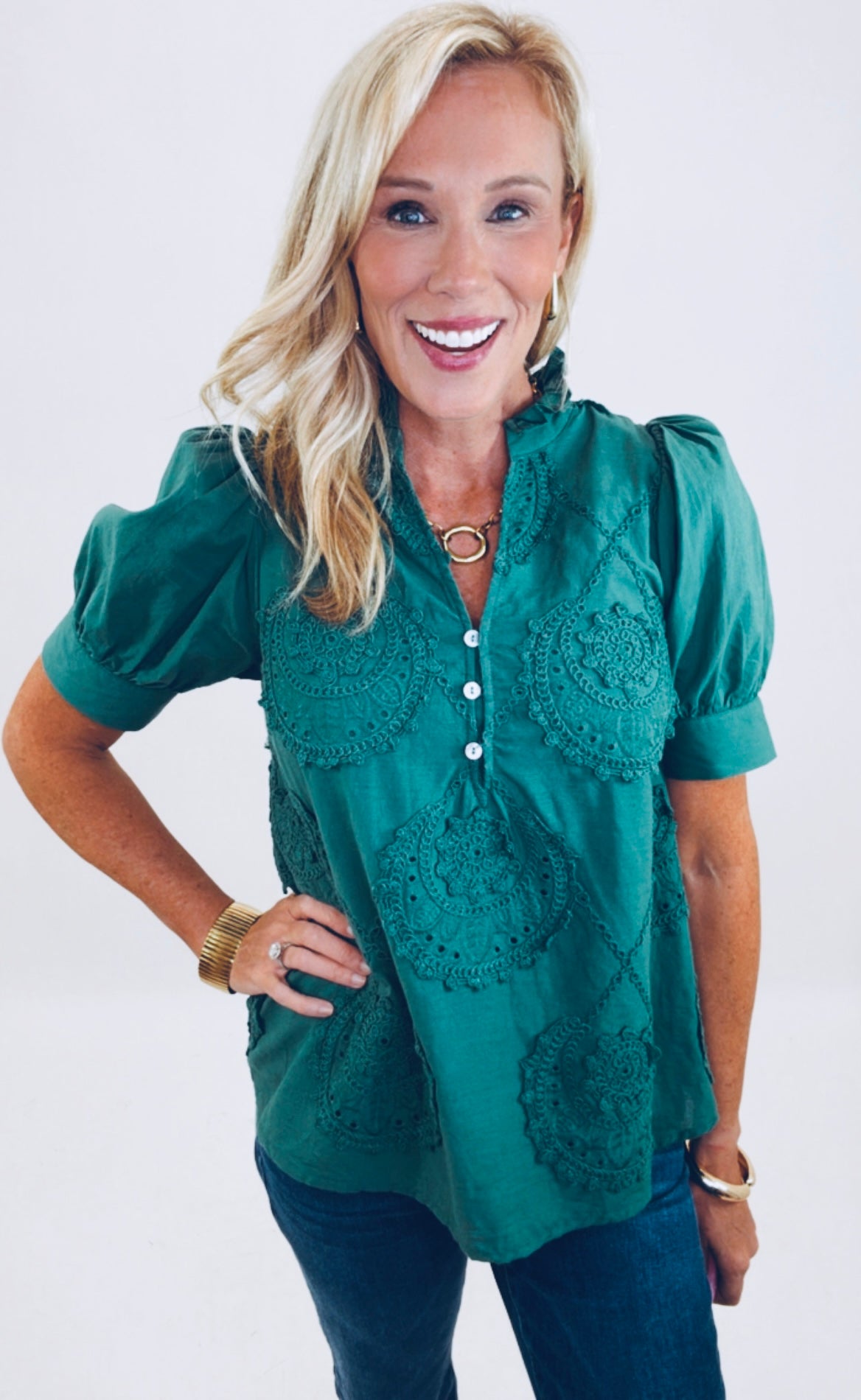 Brielle Top (green)