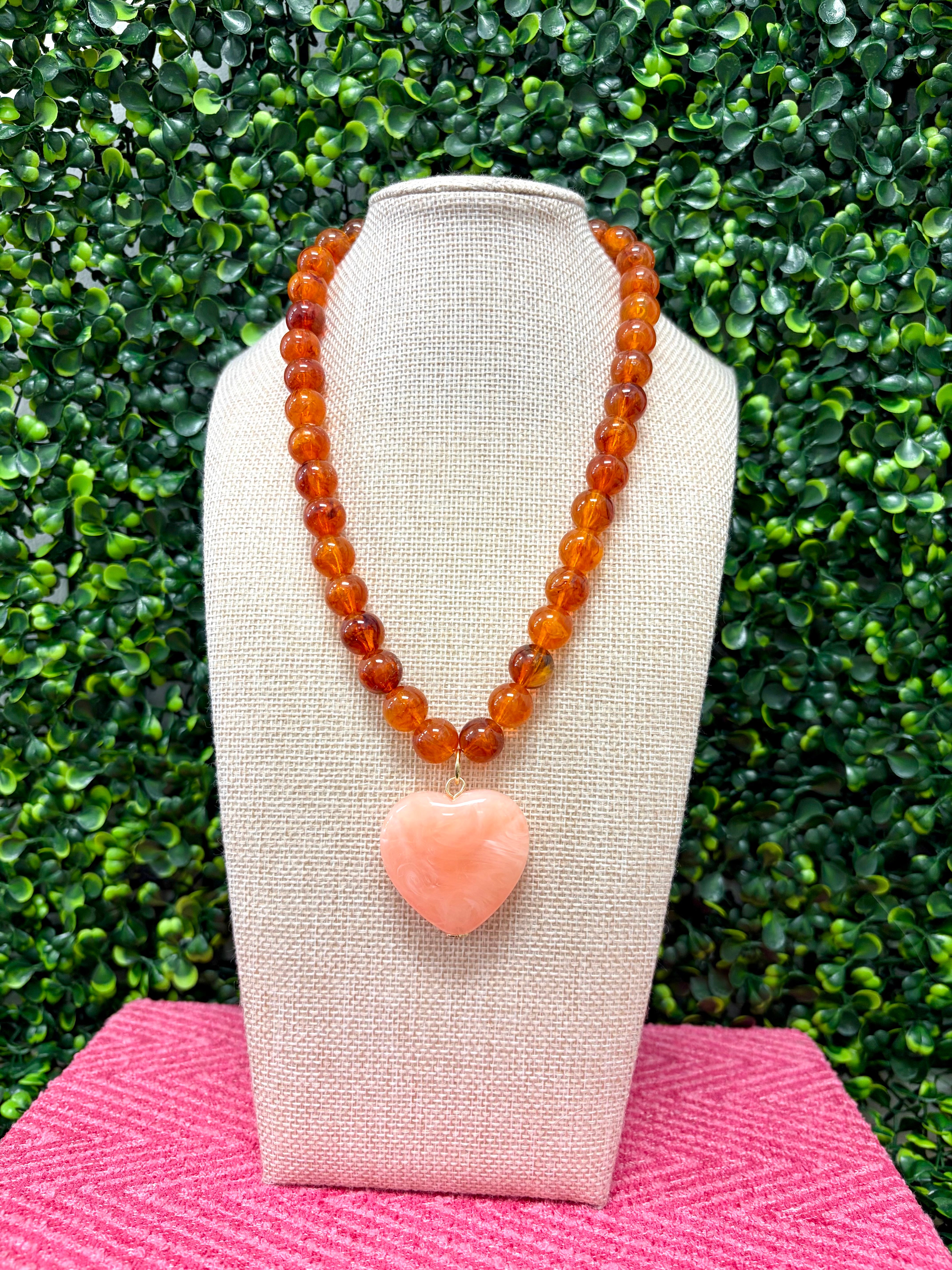 Coastal Crush Heart Necklace