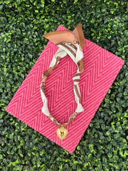 Saddle Up Scarf Necklace