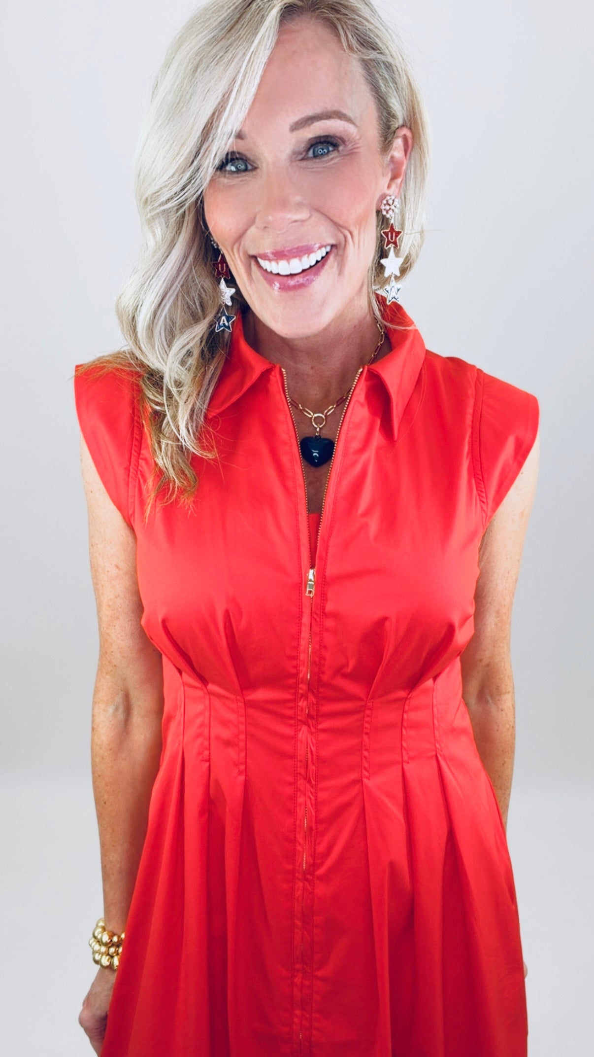 Red Hot Summer Dress