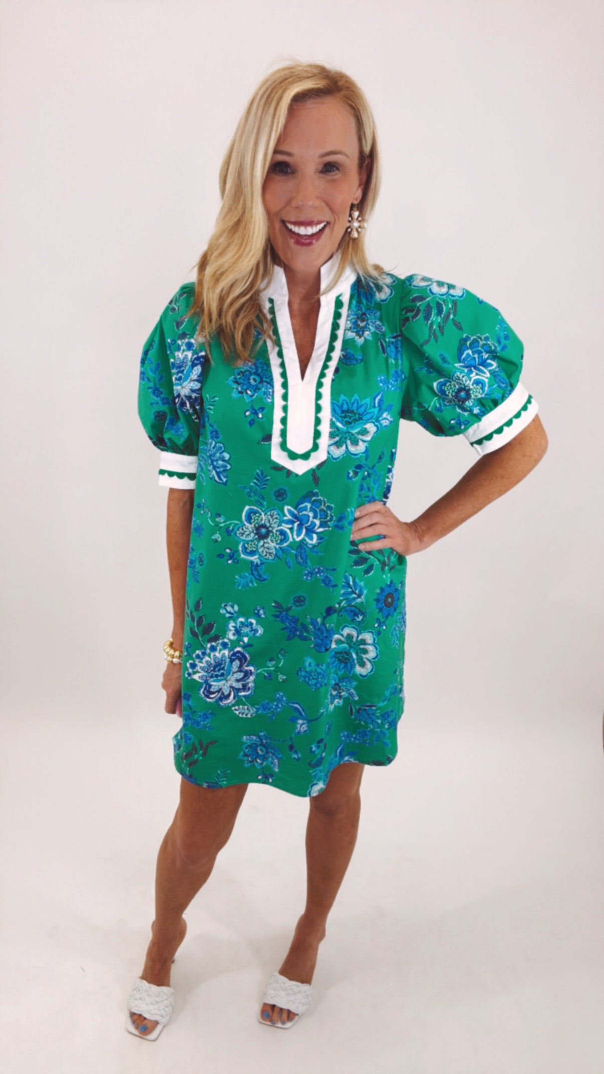 Quinn Dress (green)