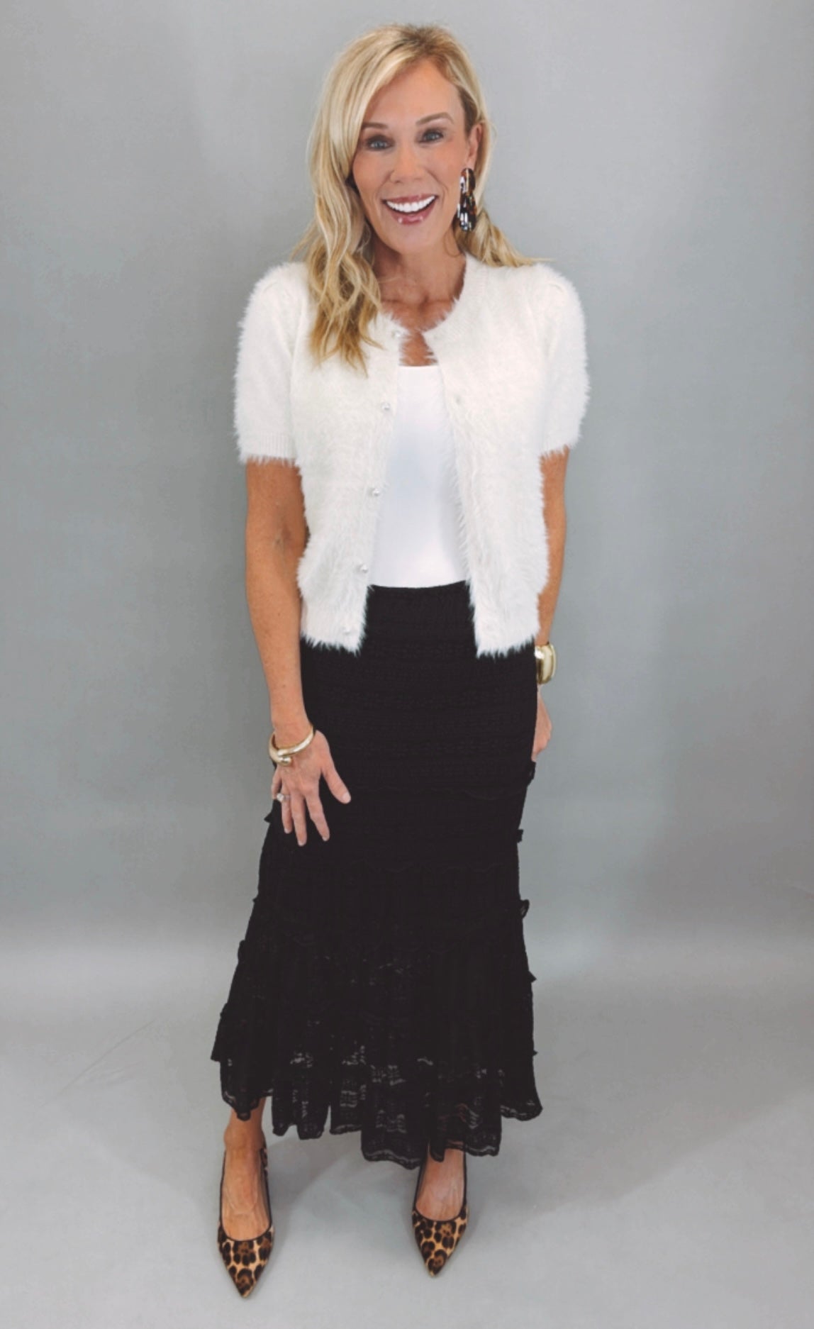 Pearl Luxe Cardigan (cream)