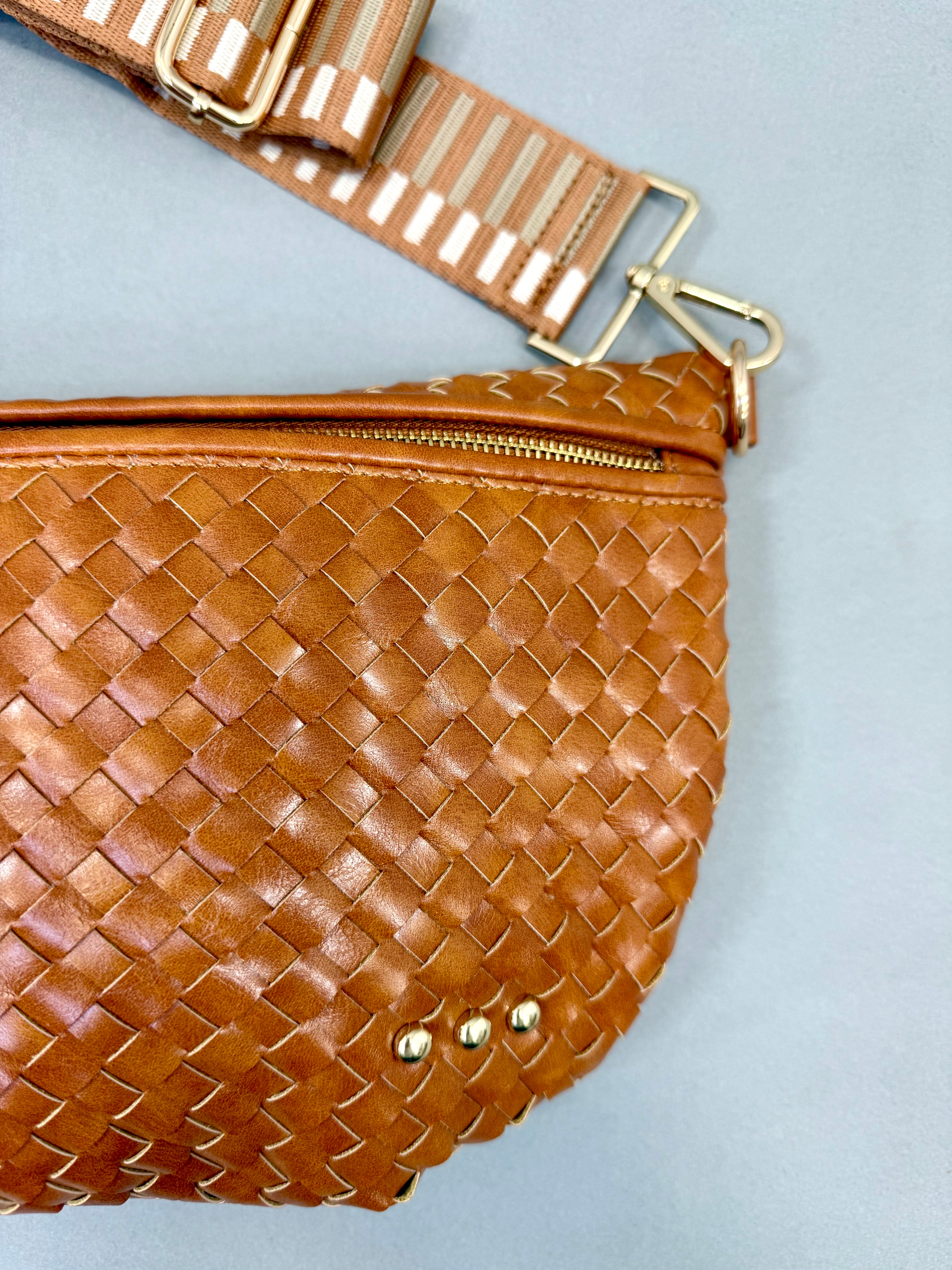 Woven Bum Bag (brown)