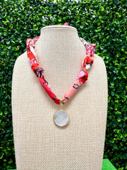 Starburst Safari Scarf Necklace