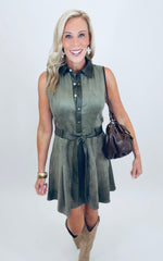 Sure Thing Dress (olive)