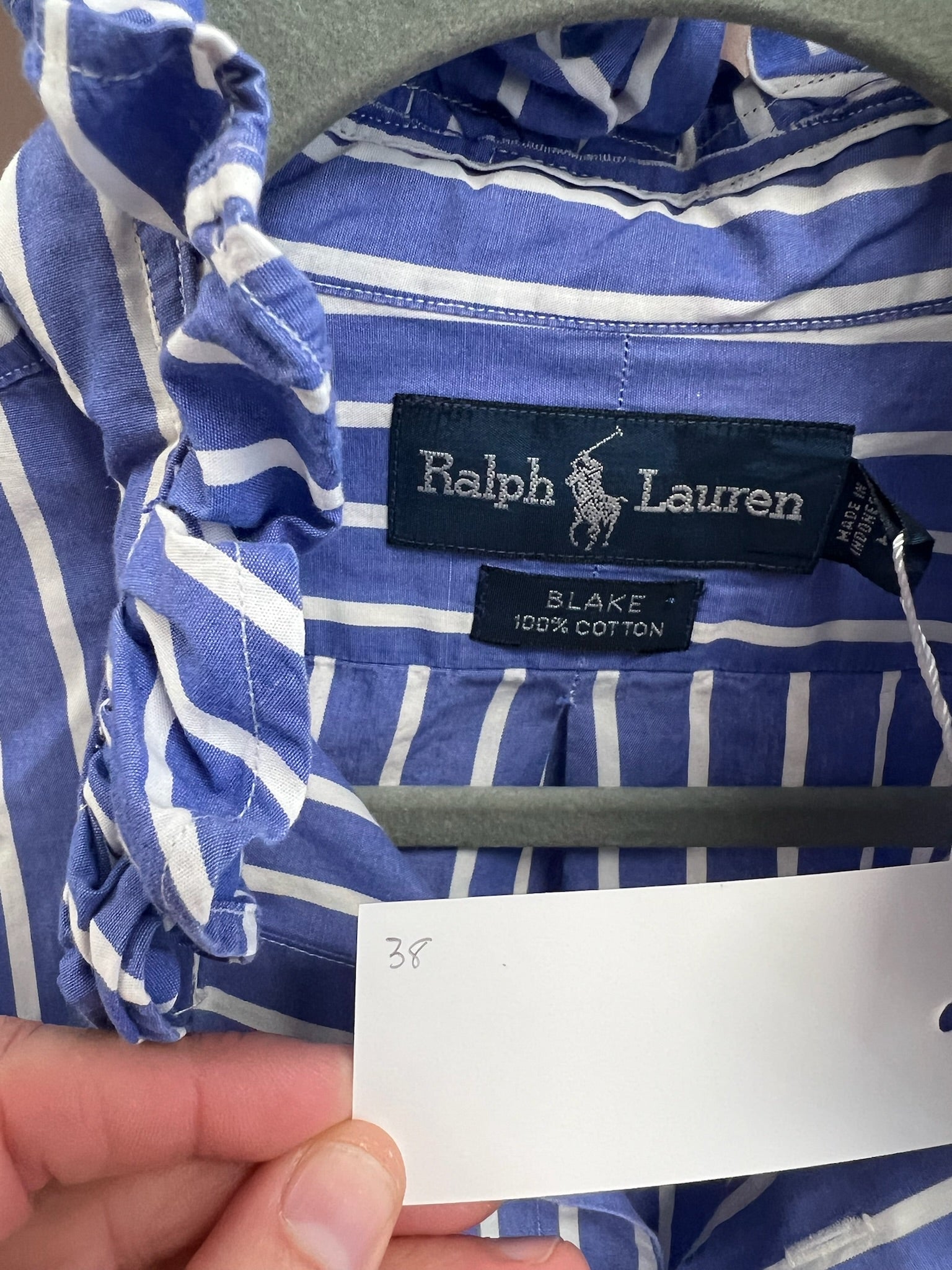 Second Story Shirt (RalphLauren/BlWh/M)