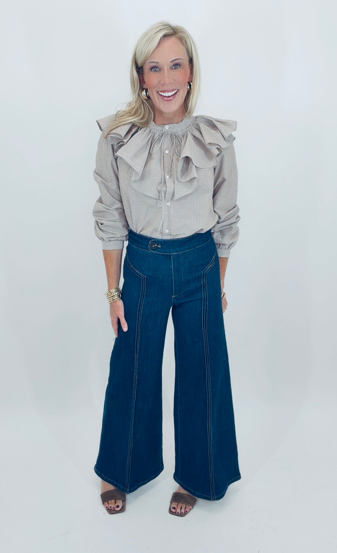 Ruffle My Feathers Top