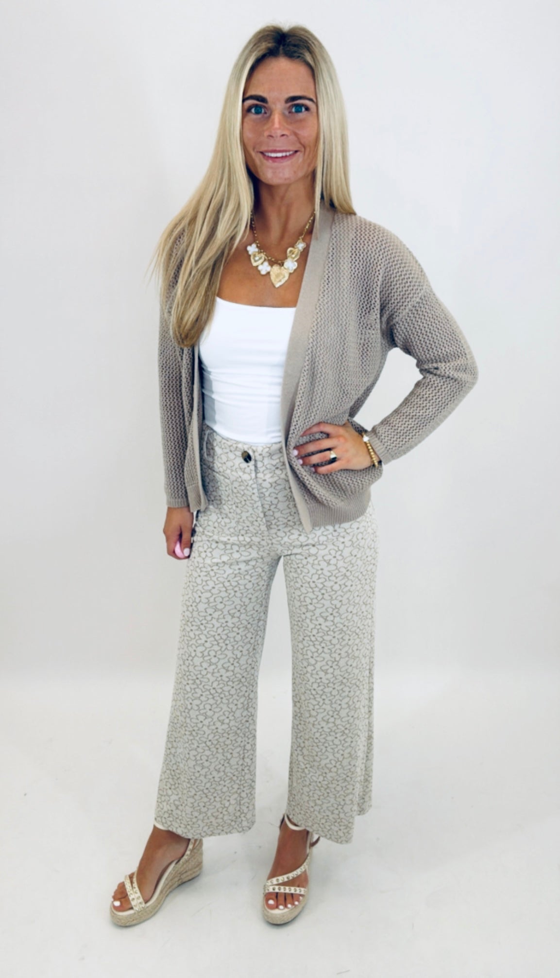 Petal Play Crop Pant