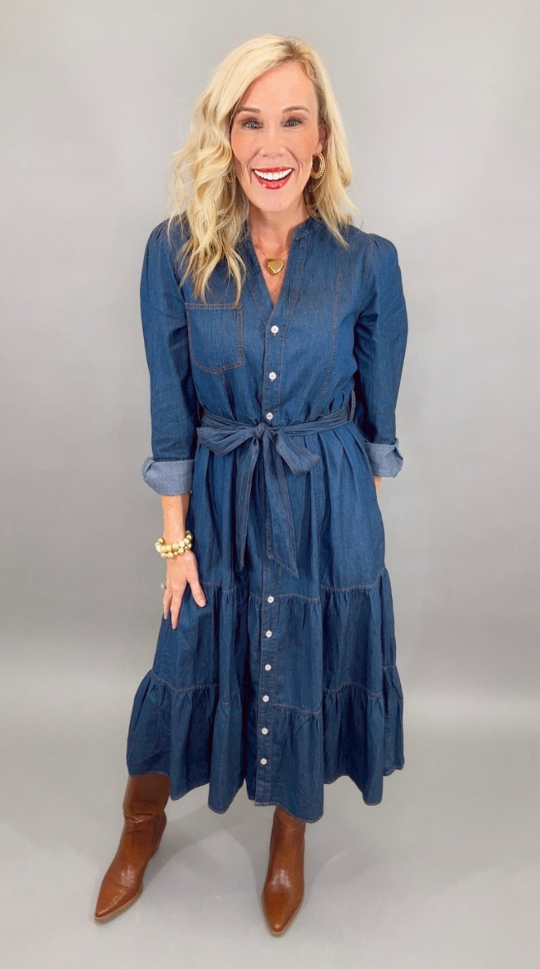 Skylar Denim Dress