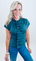 Poised Perfection Top (green)