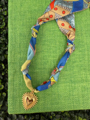 Heartfelt Halo Scarf Necklace