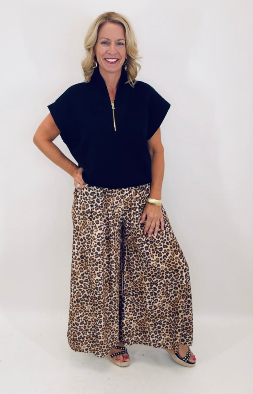 Spot On Wide Leg Pants