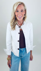 Barrel Denim Jacket (off-white)