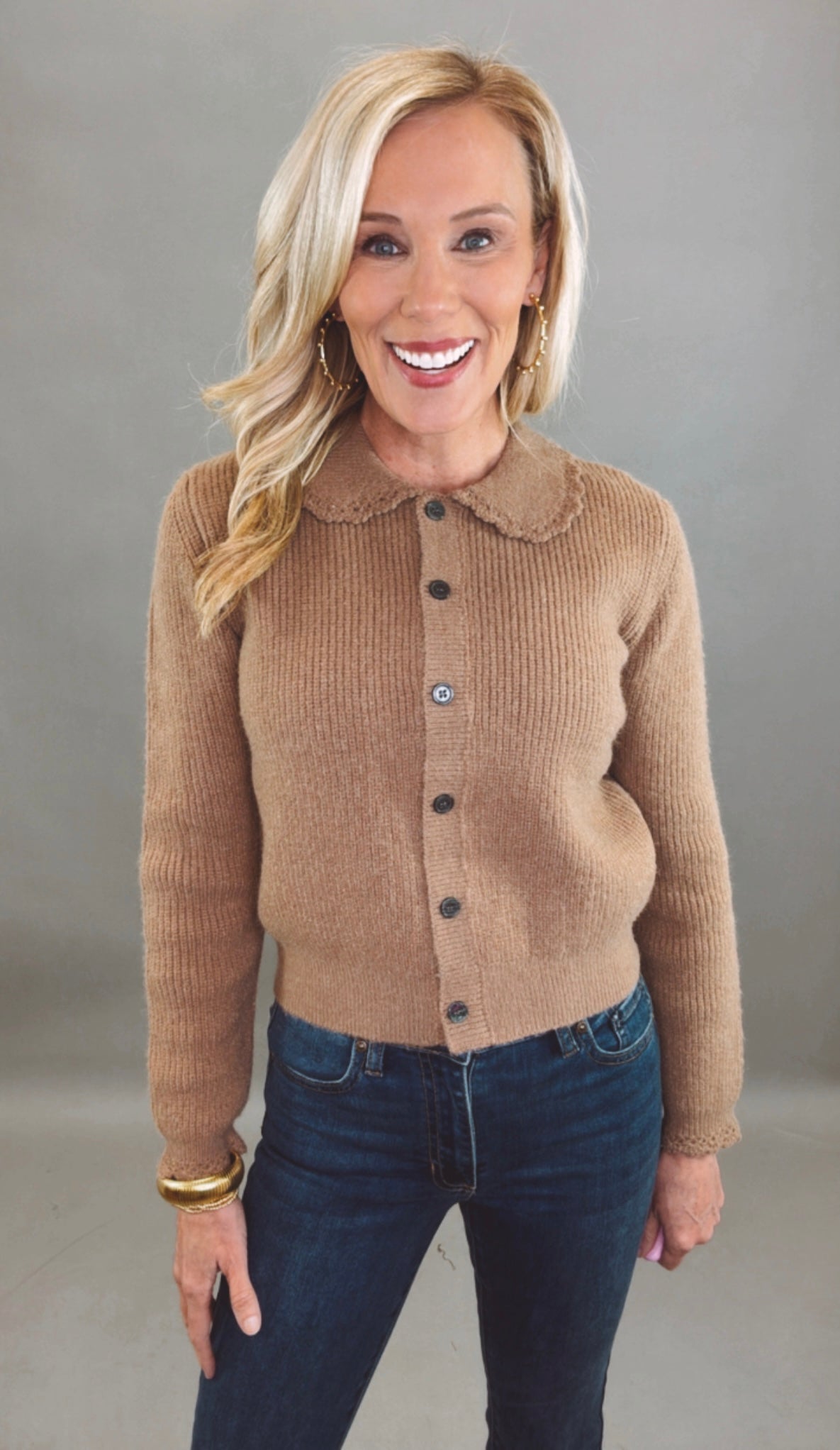 Coffeehouse Charm Cardigan