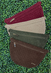 Suede Woven Bum Bag
