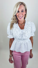 Parisian Dot Top