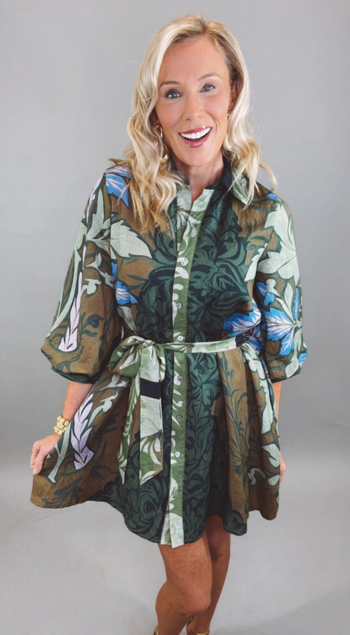 Wild Fern Dress