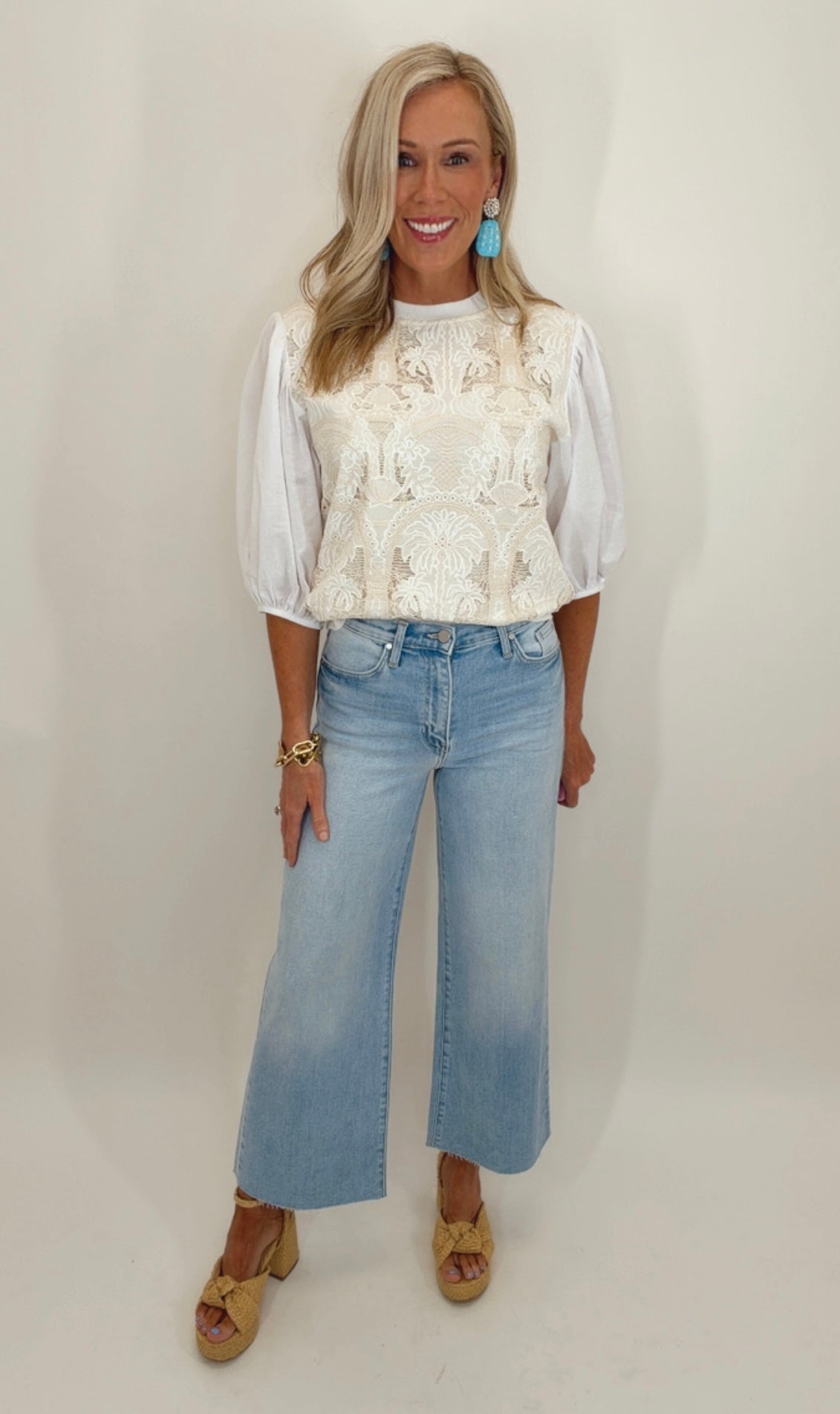 Ivory Intrigue Top