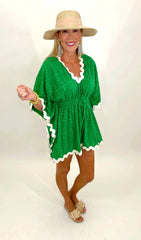 Palm Beach Tunic/Cover Up (green)