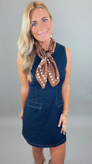 Denim Date Dress