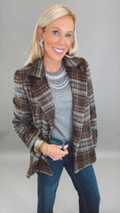 Madison Plaid Blazer