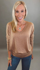 Weekend Ease Sweater (latte)