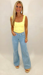 The Palazzo Jean (lt denim)