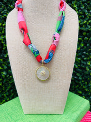 Twirl Tide Scarf Necklace