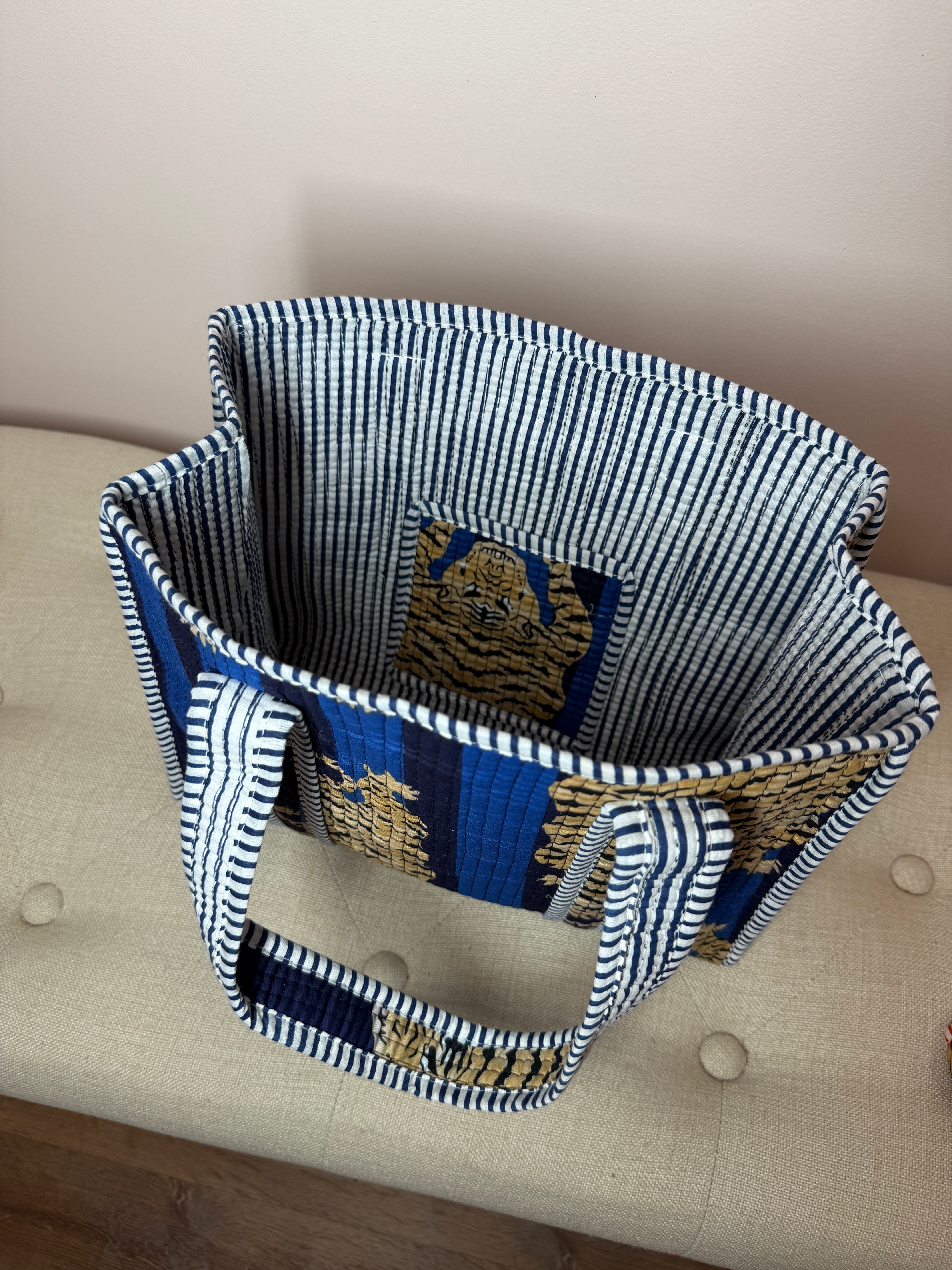 Wild Side Mini Quilted Tote