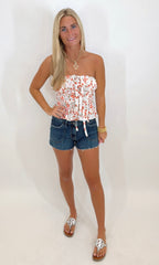 Flirty Floral Top