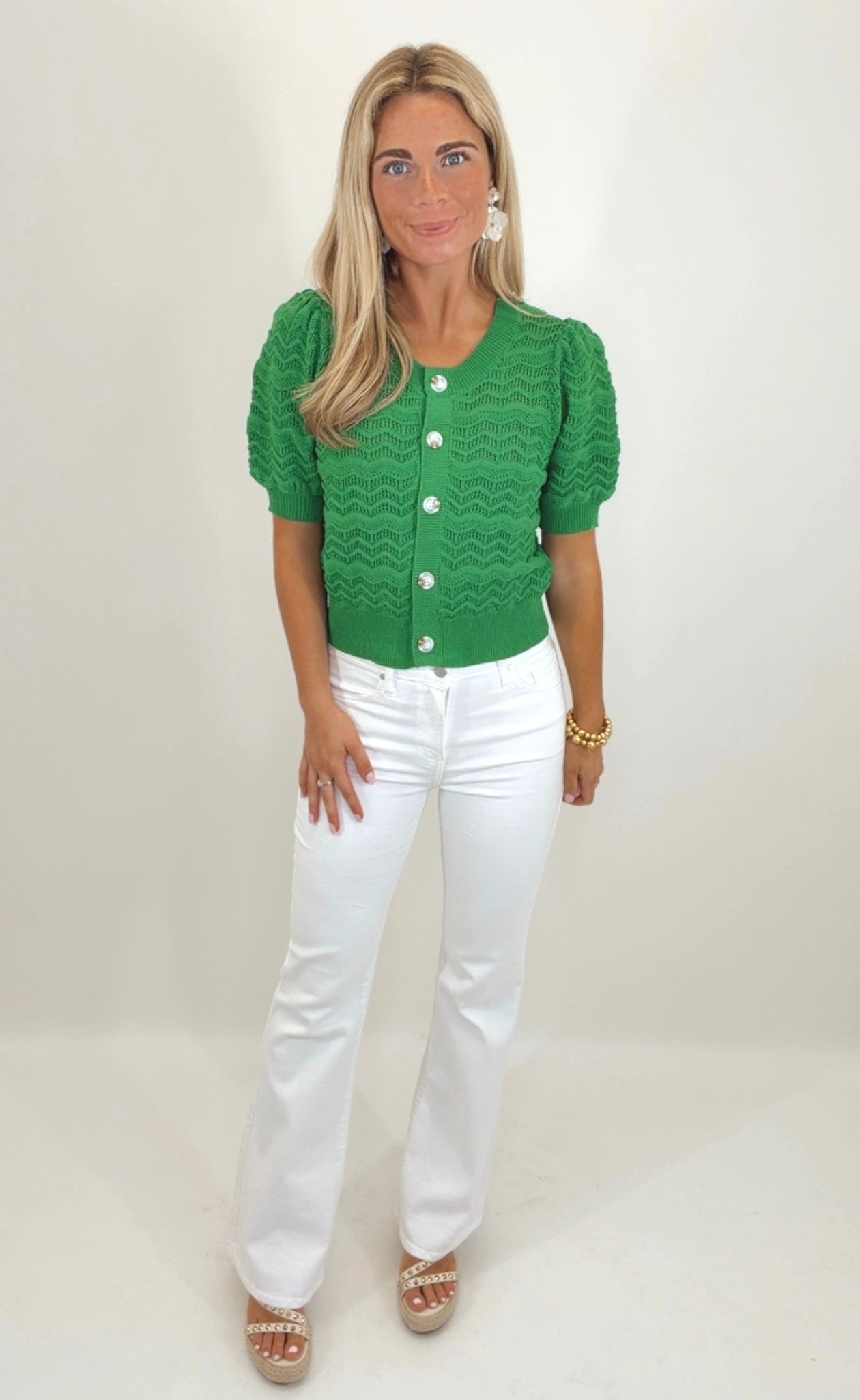 Little Crush Cardi (green)