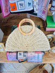 Natural Glow Straw Bag