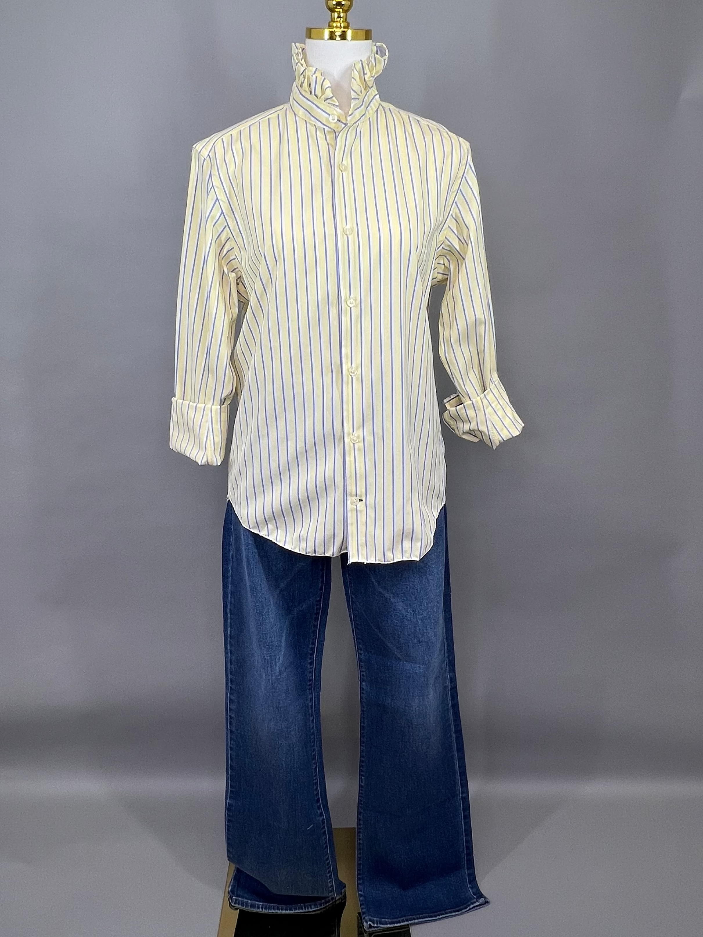 Second Story Shirt (BRep/YelBlu/S)