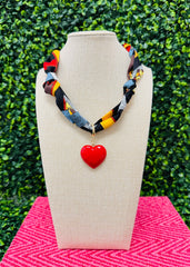 Sweetheart Stunner Scarf Necklace