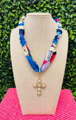 Pearl Praise Scarf Necklace