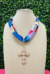 Pearl Praise Scarf Necklace
