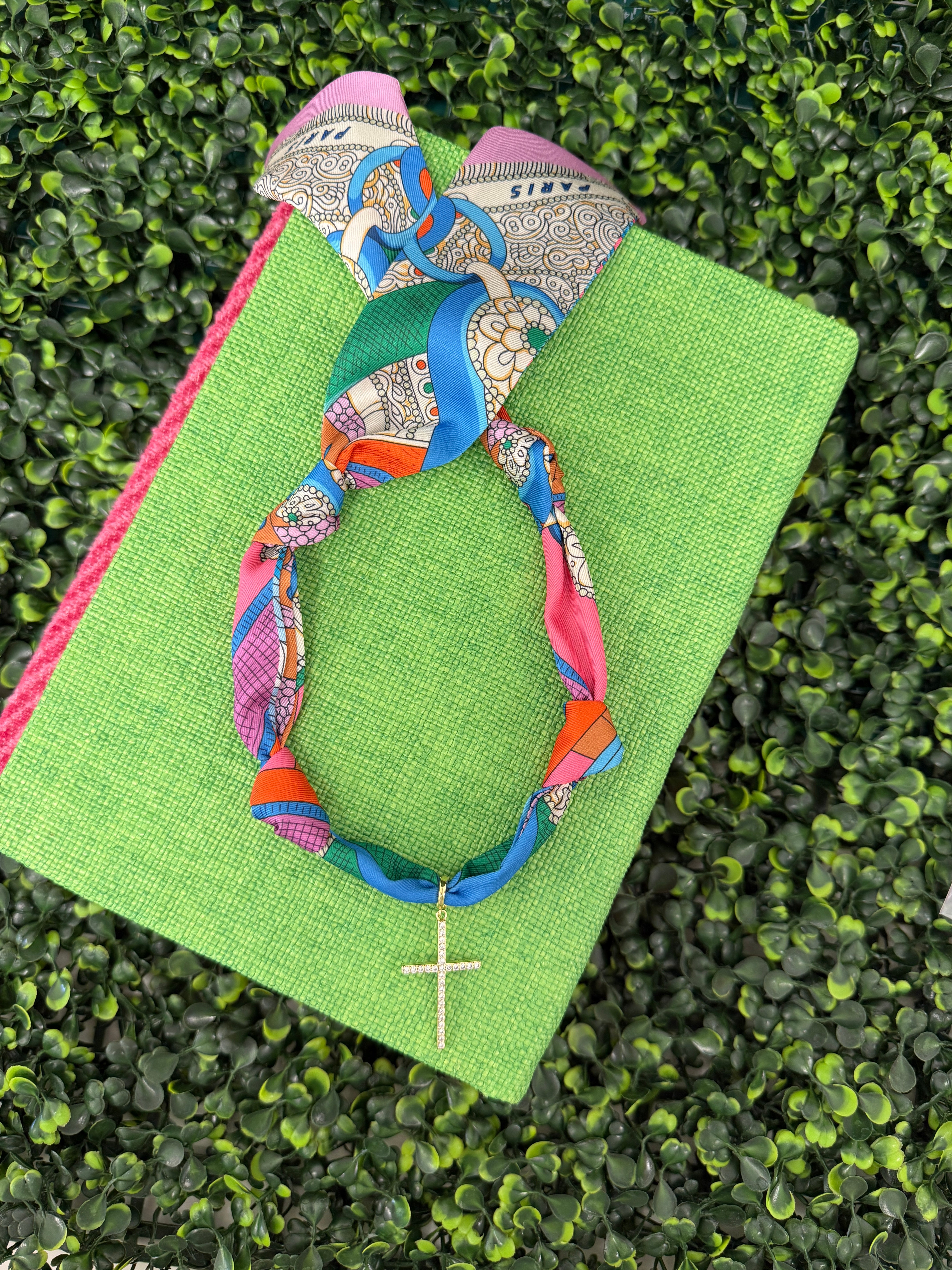Radiant Grace Scarf Necklace