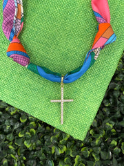 Radiant Grace Scarf Necklace